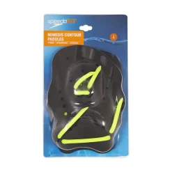 Training Aids-Speedo Nemesis Contour Paddles Black