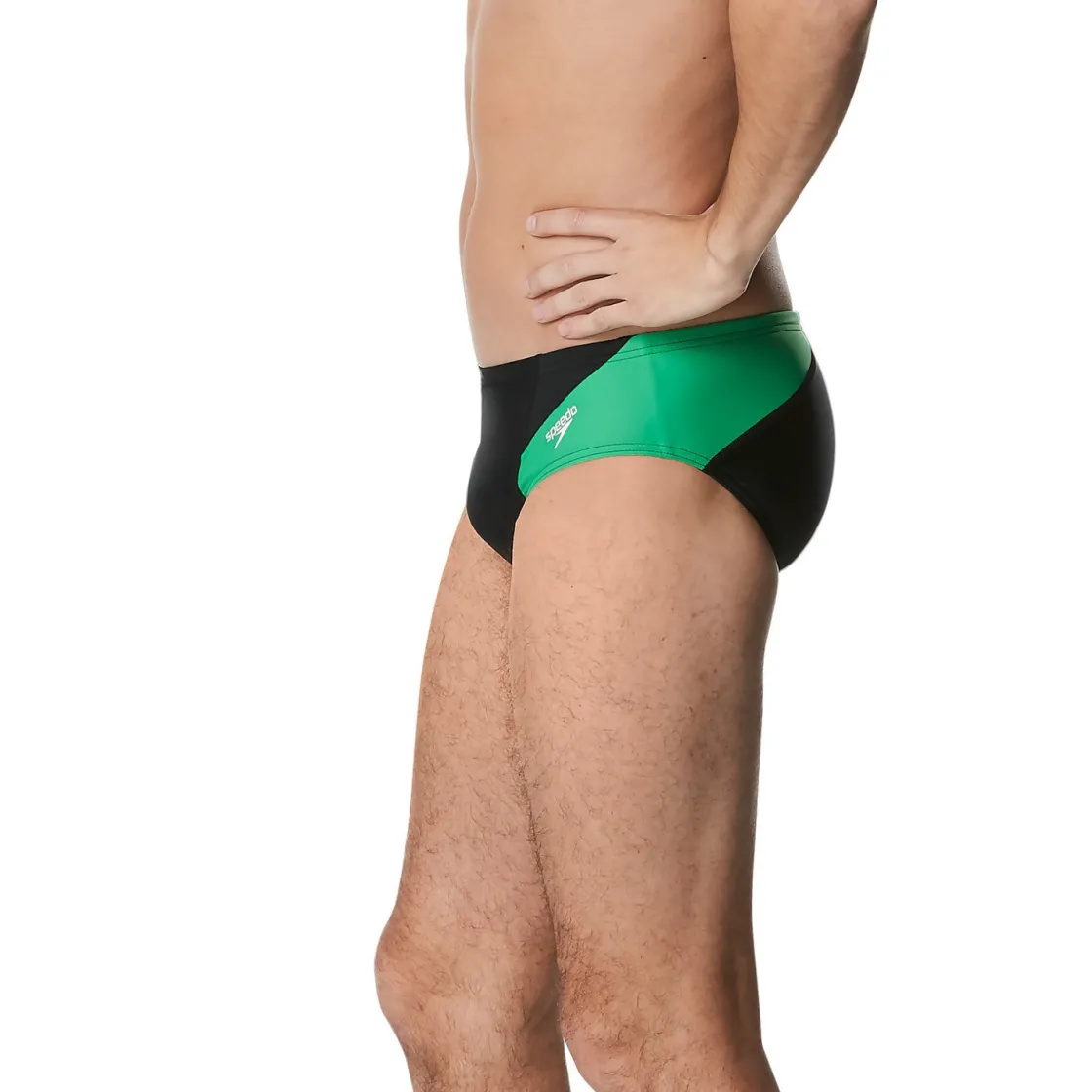 Briefs-Speedo New Splice Brief Green