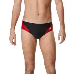 Briefs-Speedo New Splice Brief Red