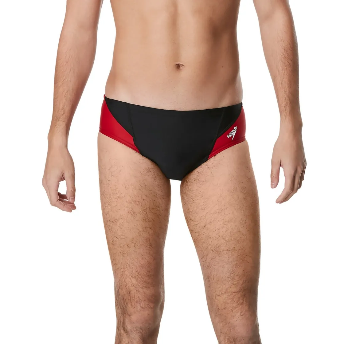 Briefs-Speedo New Splice Brief Red
