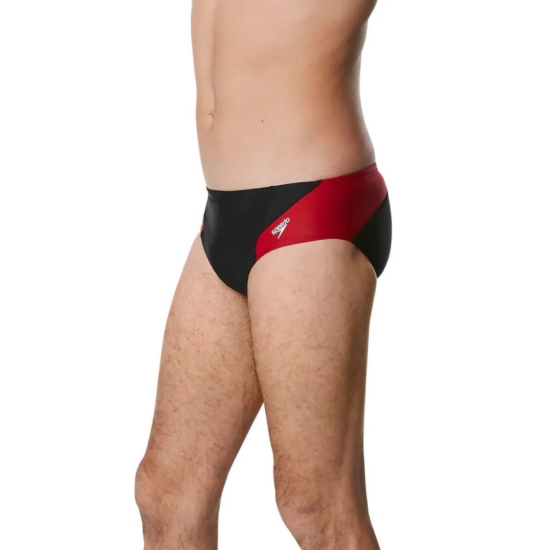 Briefs-Speedo New Splice Brief Red