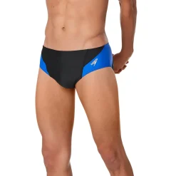Briefs-Speedo New Splice Brief Blue Black
