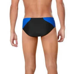 Briefs-Speedo New Splice Brief Blue Black