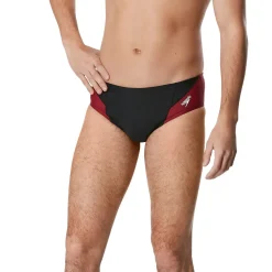 Briefs-Speedo New Splice Brief Maroon