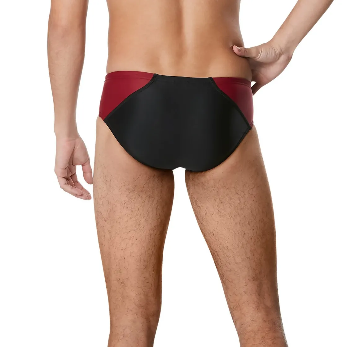 Briefs-Speedo New Splice Brief Maroon