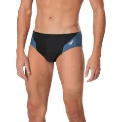 Briefs-Speedo New Splice Brief Black