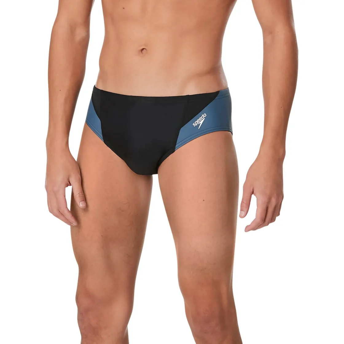 Briefs-Speedo New Splice Brief Black