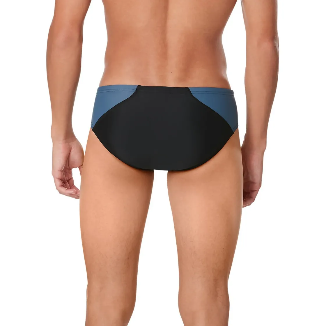 Briefs-Speedo New Splice Brief Black