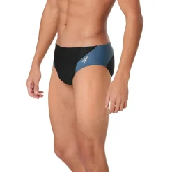 Briefs-Speedo New Splice Brief Black