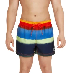 Swim Trunks & Boardshorts-Speedo Ocean Storm Redondo Edge Volley 14" Spicy Orange