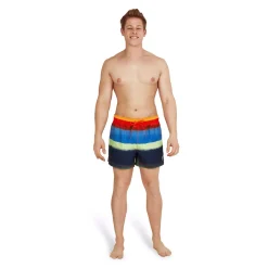 Swim Trunks & Boardshorts-Speedo Ocean Storm Redondo Edge Volley 14