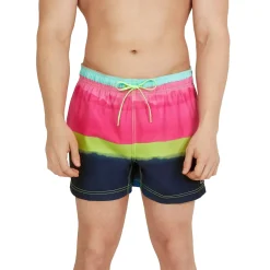 Swim Trunks & Boardshorts-Speedo Ocean Storm Redondo Edge Volley 14" Pink