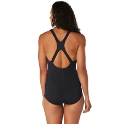 Fitness|One Pieces-Speedo Ombre Ultraback One Piece Black