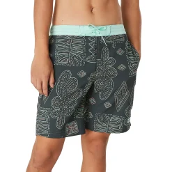 Swim Trunks & Boardshorts-Speedo Pearl Desert Bondi Basin Boardshort 20" Beach Glass Grey