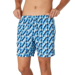 Swim Trunks & Boardshorts-Speedo Philo Palm Redondo Edge Volley 17" Turkish Sea