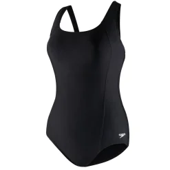 Fitness|One Pieces-Speedo Plus Conservative Ultraback With Princess Seam Black