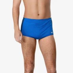 Square Legs-Speedo Poly Mesh Square Legs Training Suit Blue/Black
