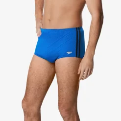 Square Legs-Speedo Poly Mesh Square Legs Training Suit Blue/Black