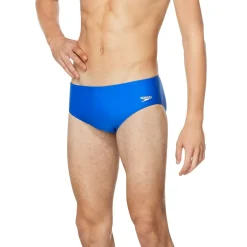 Briefs-Speedo Powerflex - Solid Brief Adult Blue