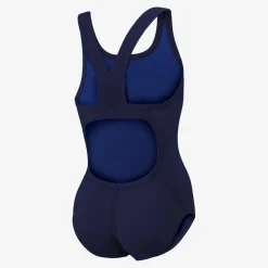 Racing|Fitness-Speedo Powerflex - Super Pro Back Solid One Piece Youth Navy