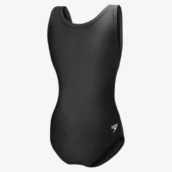 Racing|Fitness-Speedo Powerflex - Super Pro Back Solid One Piece Youth Black