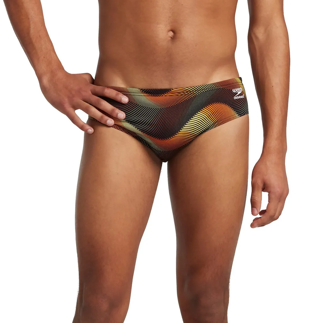 Briefs-Speedo Precision Brief Orange