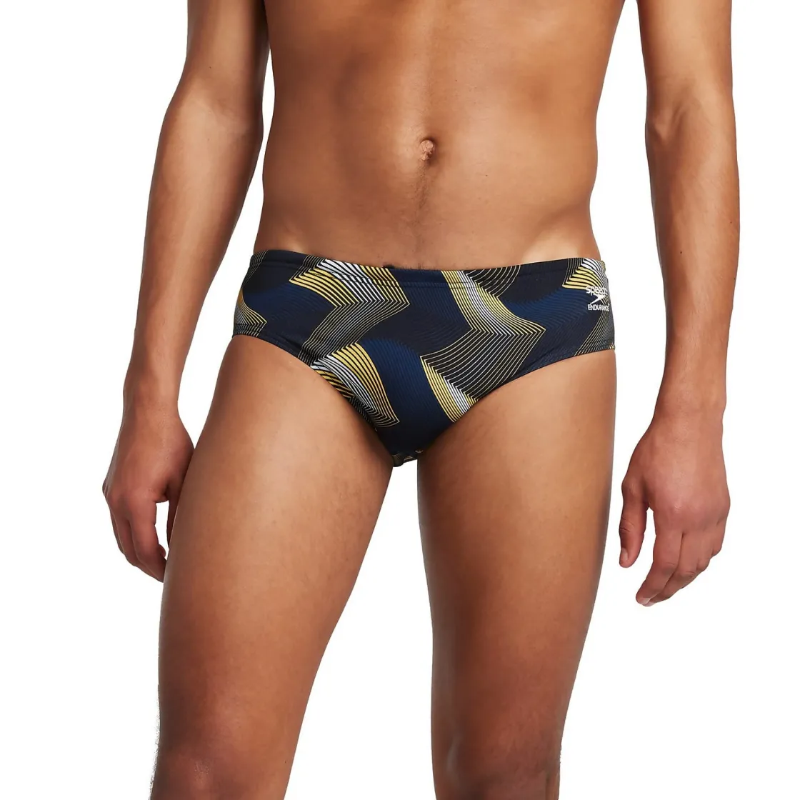 Briefs-Speedo Precision Brief Navy Gold
