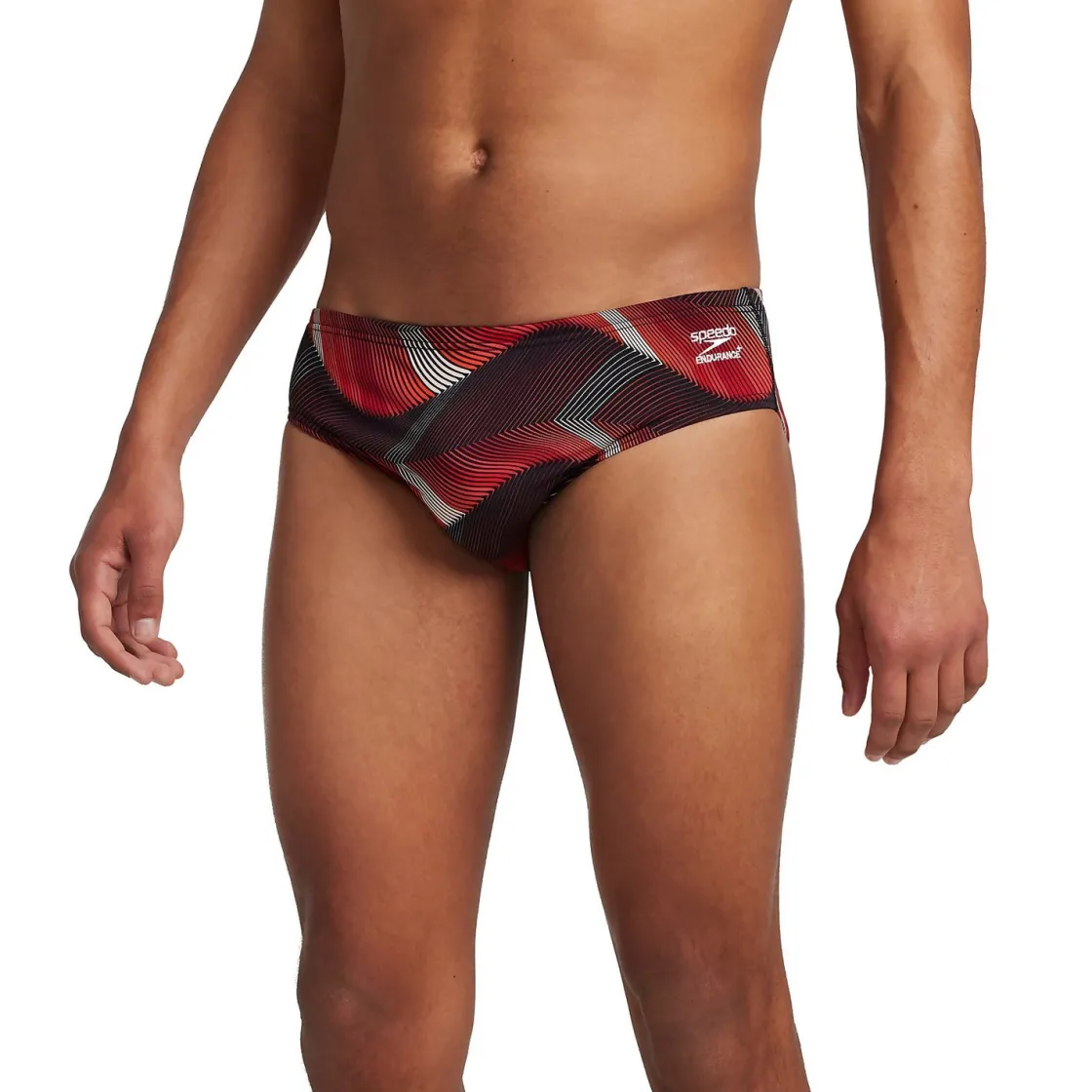 Briefs-Speedo Precision Brief Red