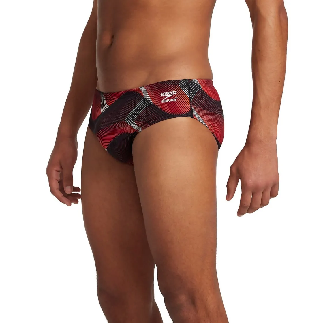 Briefs-Speedo Precision Brief Red