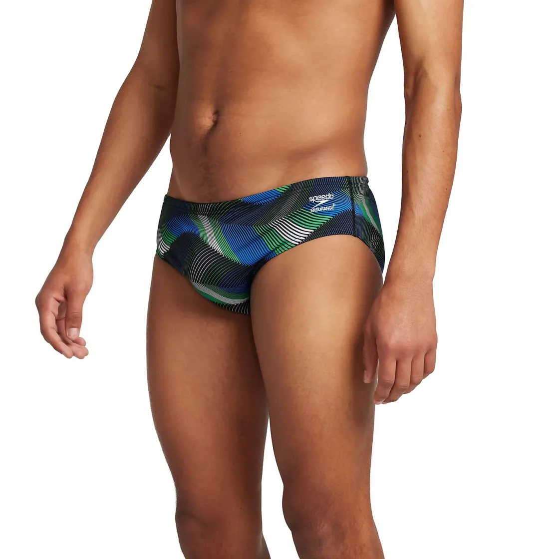 Briefs-Speedo Precision Brief Blue Green