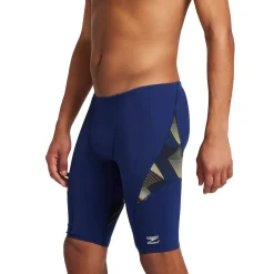 Jammers-Speedo Precision Splice Jammer Navy Gold