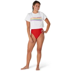 Teamwear-Speedo Pride Crop Tee White