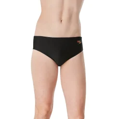 Briefs-Speedo Pride Graphic Solid Brief Black