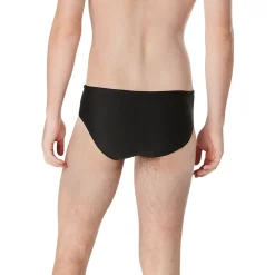 Briefs-Speedo Pride Graphic Solid Brief Black