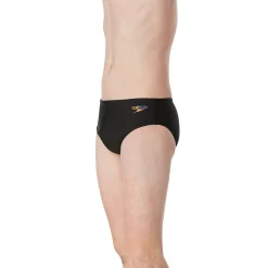 Briefs-Speedo Pride Graphic Solid Brief Black