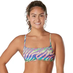 Two Pieces-Speedo Pride Printed Strappy Top Multi