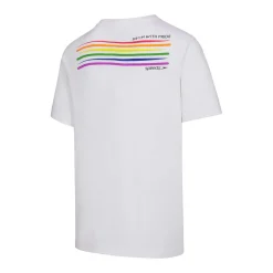 Teamwear|Teamwear-Speedo Pride Short Sleeve Unisex Tee White