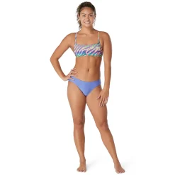 Two Pieces-Speedo Pride Solid Cheeky Hipster Purple