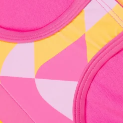 Girls Swimwear-Speedo Print Blocked Bikini Set Peel Yellow