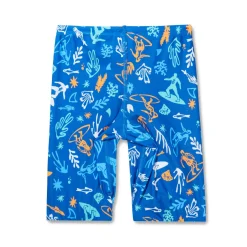 Boys Training-Speedo Print Jammer White