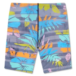 Boys Training-Speedo Print Jammer Arctic Glass