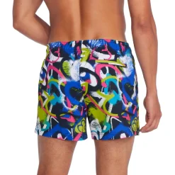 Swim Trunks & Boardshorts-Speedo Print Redondo Edge Volley 14" Sweet Purple