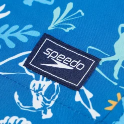 Boys Swimwear-Speedo Print Redondo Volley 15