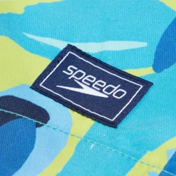 Boys Swimwear-Speedo Print Redondo Volley 15