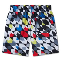 Boys Swimwear-Speedo Print Redondo Volley 15" Anthracite