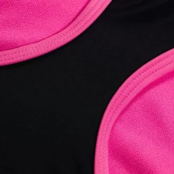 Girls Training|Girls Swimwear-Speedo Print Spliced Racerback One Piece Speedo Black