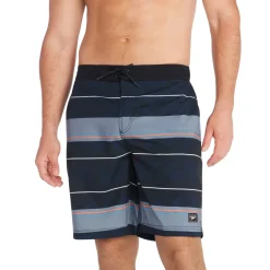 Swim Trunks & Boardshorts-Speedo Printed Bondi Basin Boardshort 20" Grey