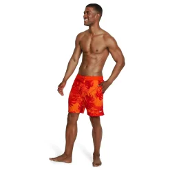 Swim Trunks & Boardshorts-Speedo Printed Bondi Basin Boardshort 18