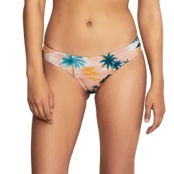 Two Pieces-Speedo Printed Cheeky Hipster Palm Island