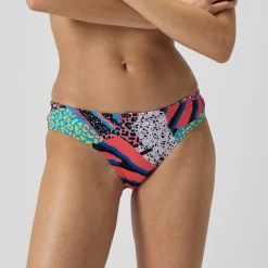 Two Pieces-Speedo Printed Cheeky Hipster Montage Mayhem
